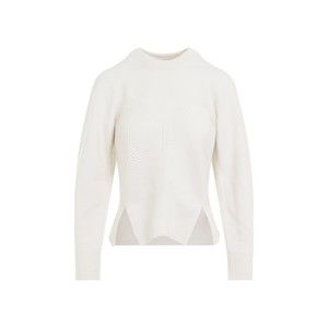 Alexander Mcqueen Chevron Ivory Cashmere Pullover - NWT